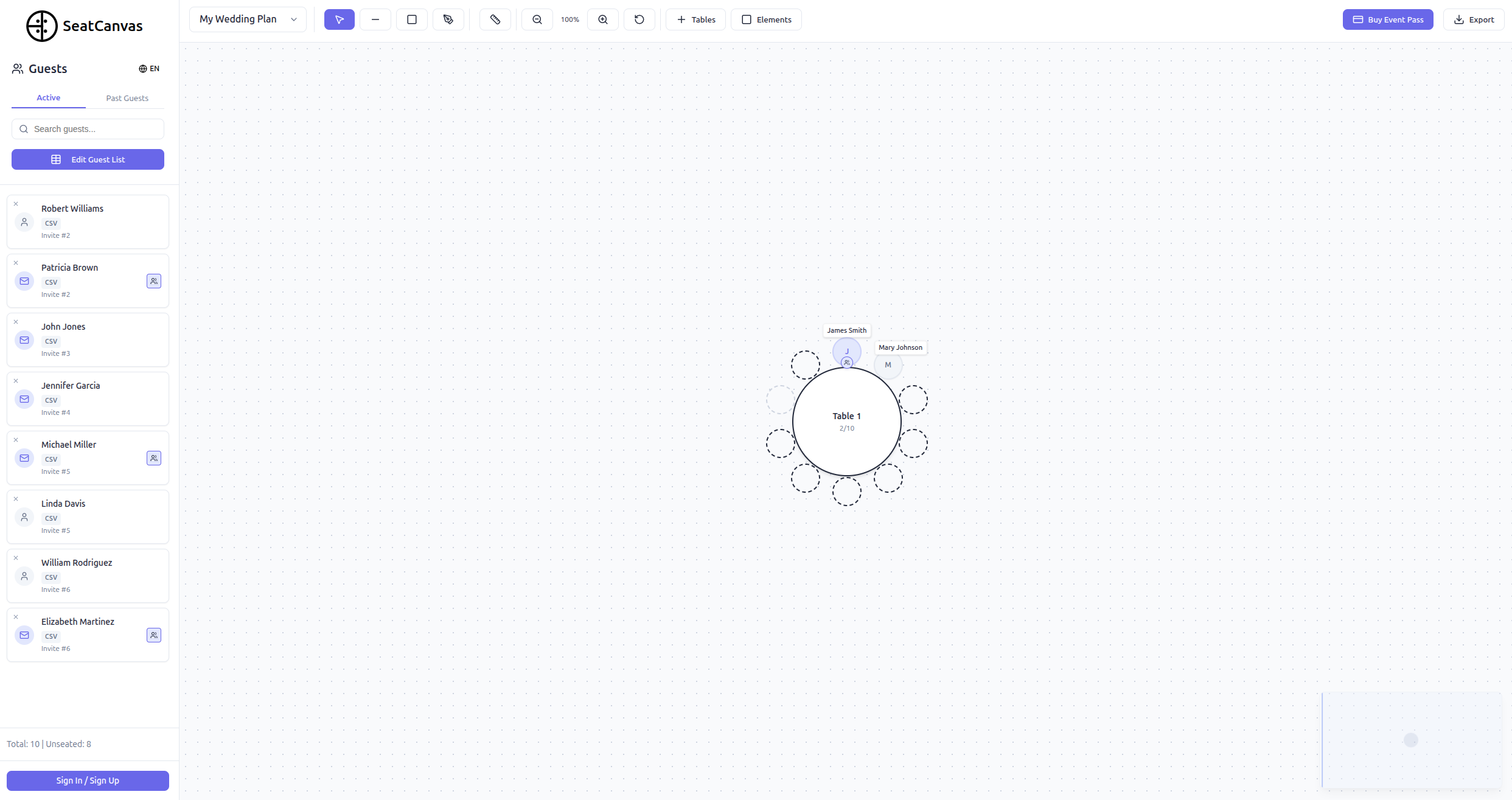 SeatCanvas gallery image