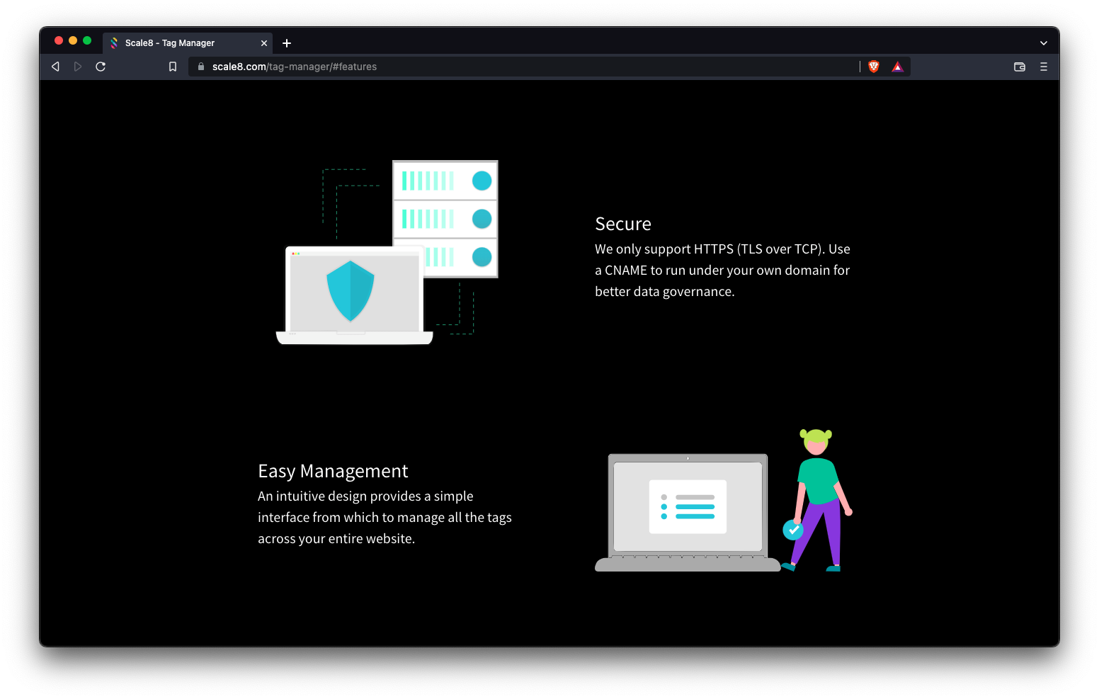 SCALE8 - Manager de etiquetas y análisis web - Código abierto |Gestión de etiquetas |Análisis |Rastreo de errores JS media 14
