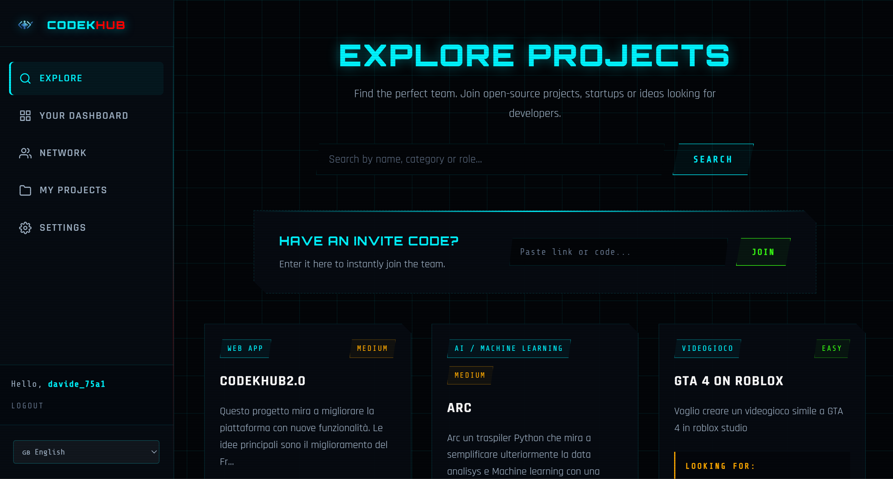 CodekHub - Screenshot 2 showing product features and functionality