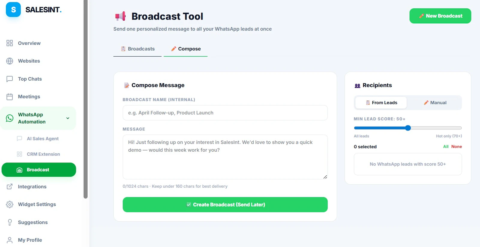 SalesInt screenshot 5