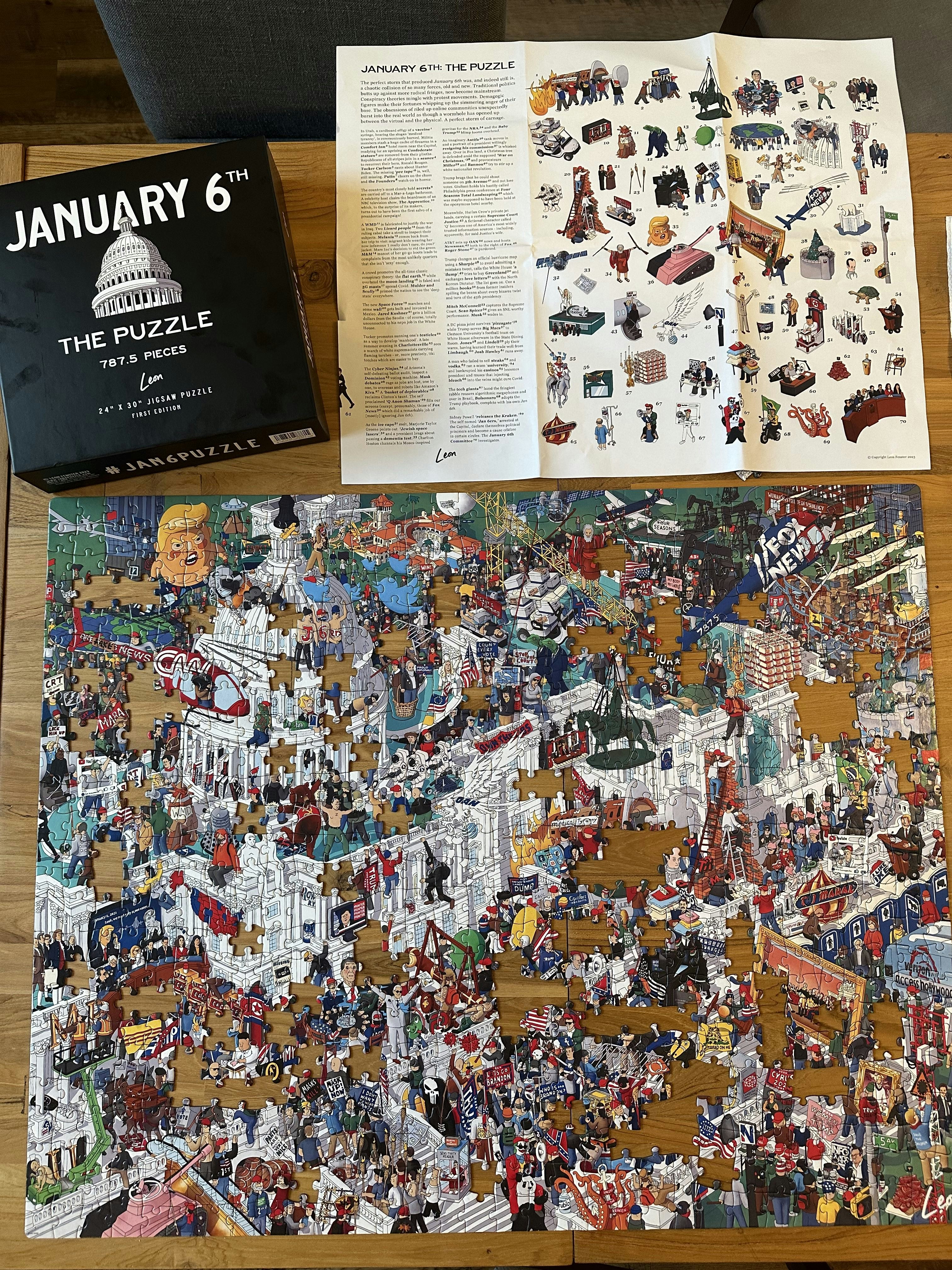 6 gennaio, il puzzle media 7