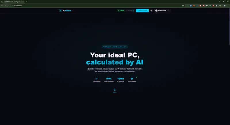 PC Advisor AI screenshot 1