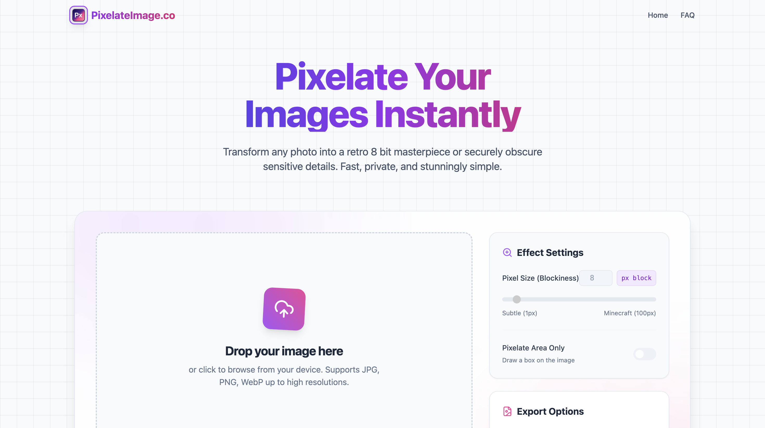 Pixelate Image gallery image