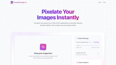 Pixelate Image gallery image