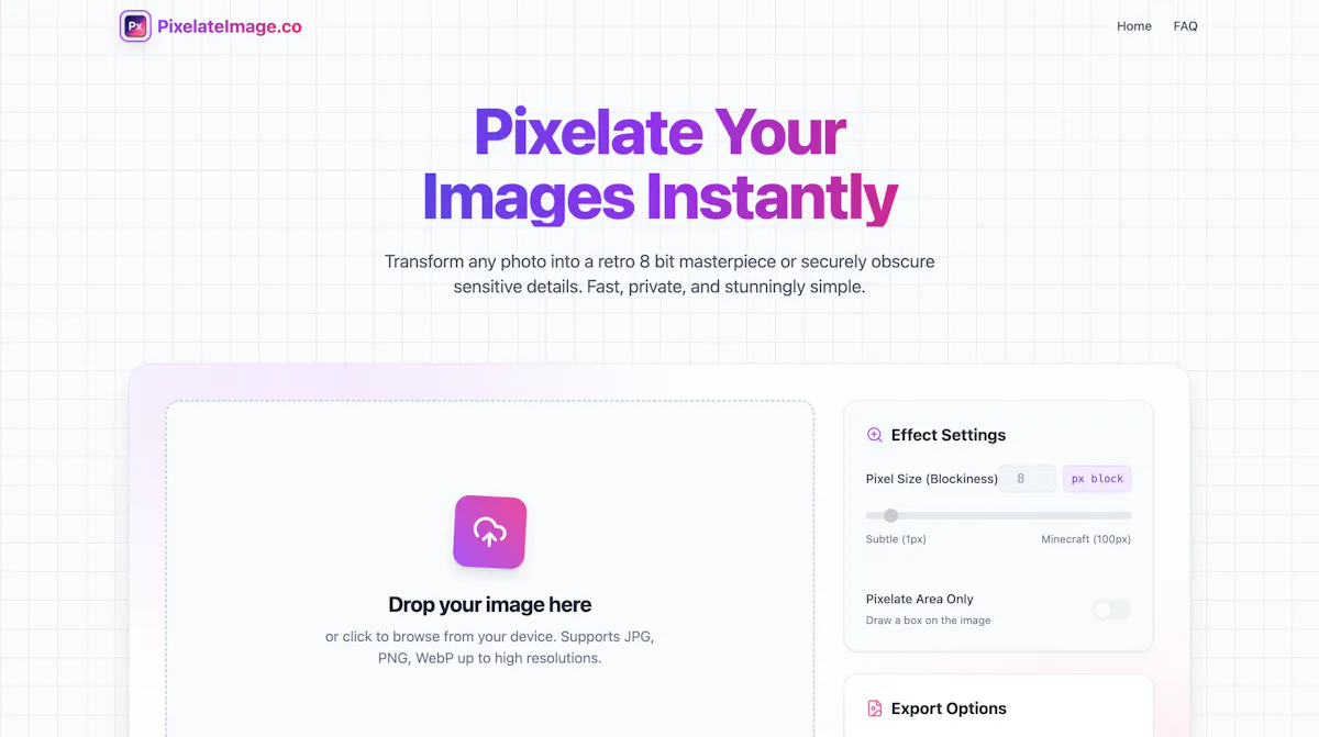 Pixelate Image