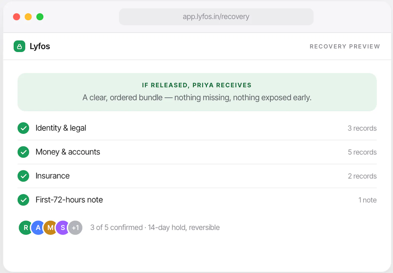 Lyfos Vault screenshot 4