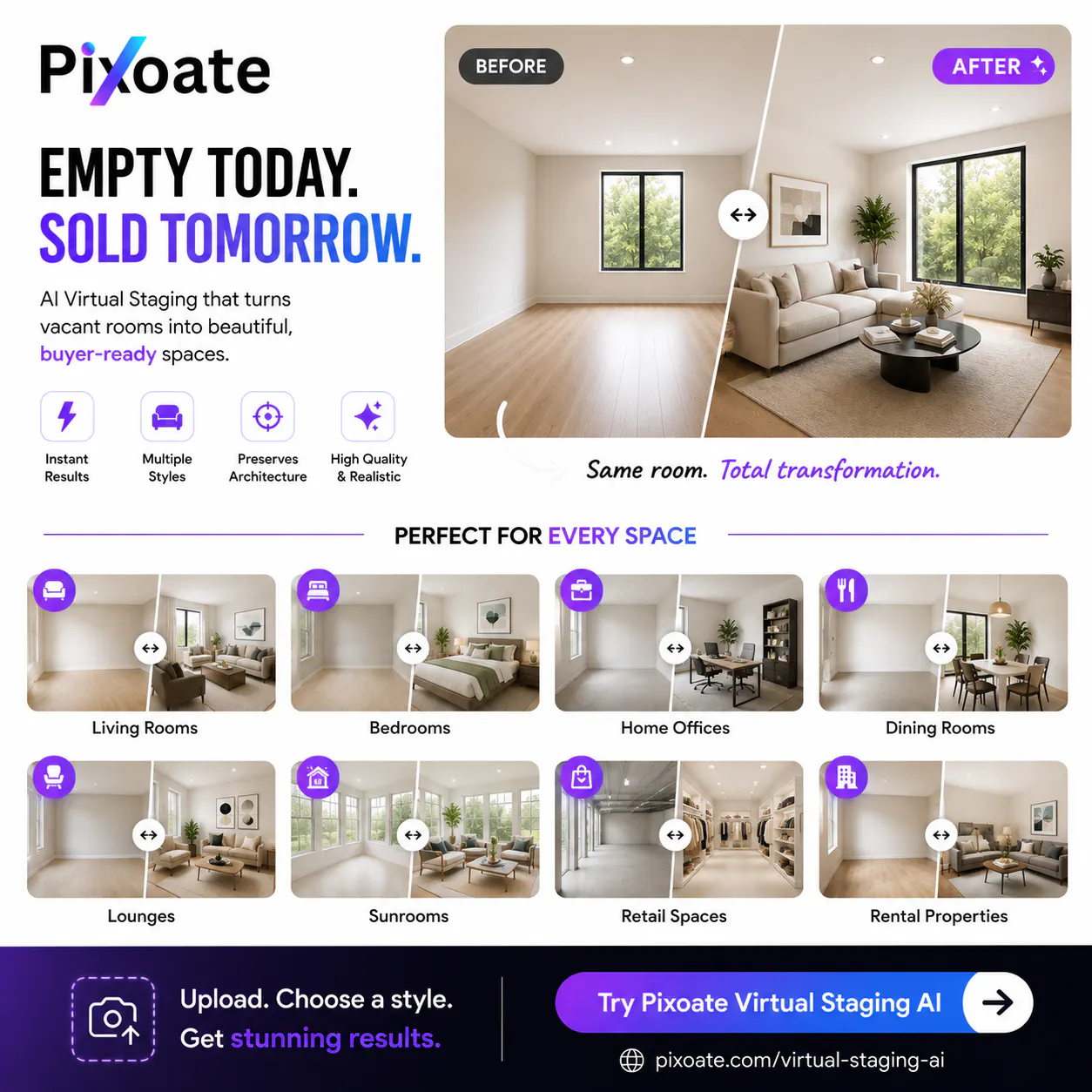 Virtual Staging AI gallery image