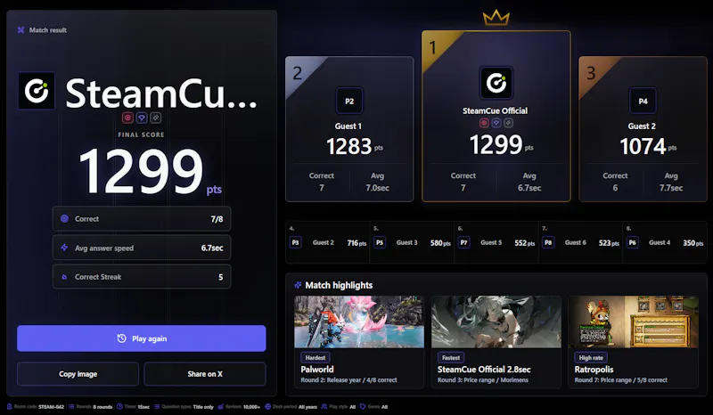 SteamCue screenshot 5