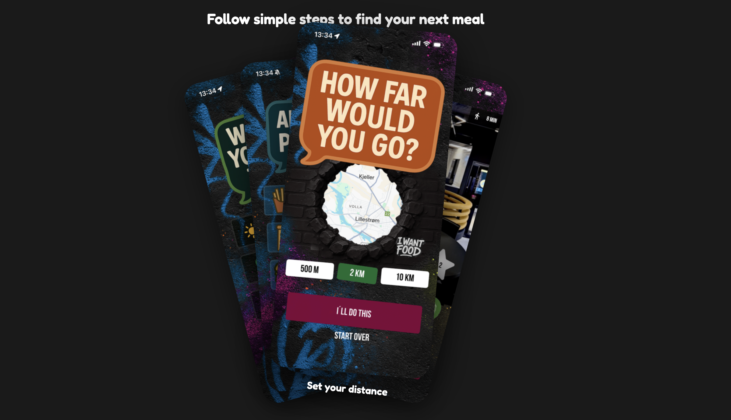 I Want Food - Screenshot 2 showing product features and functionality