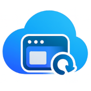 RestoreMyWebsite - Product Hunt launch logo and brand identity