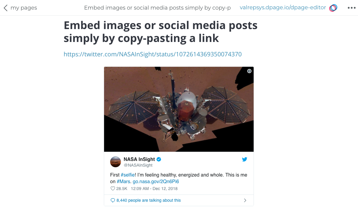 DPAGE Image