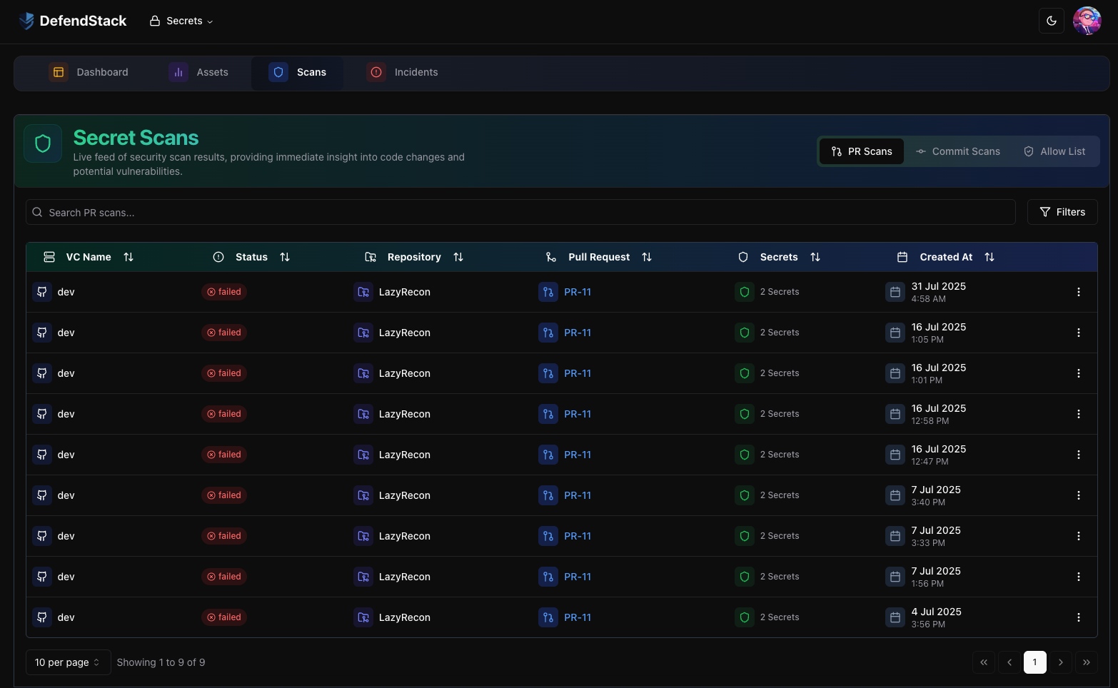 DefendStack Suite Appsec gallery image
