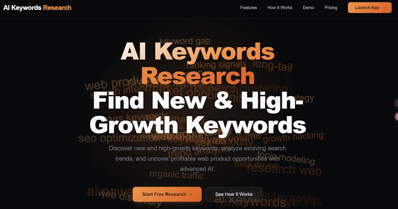 AI Keywords Research-1.0 screenshot 1