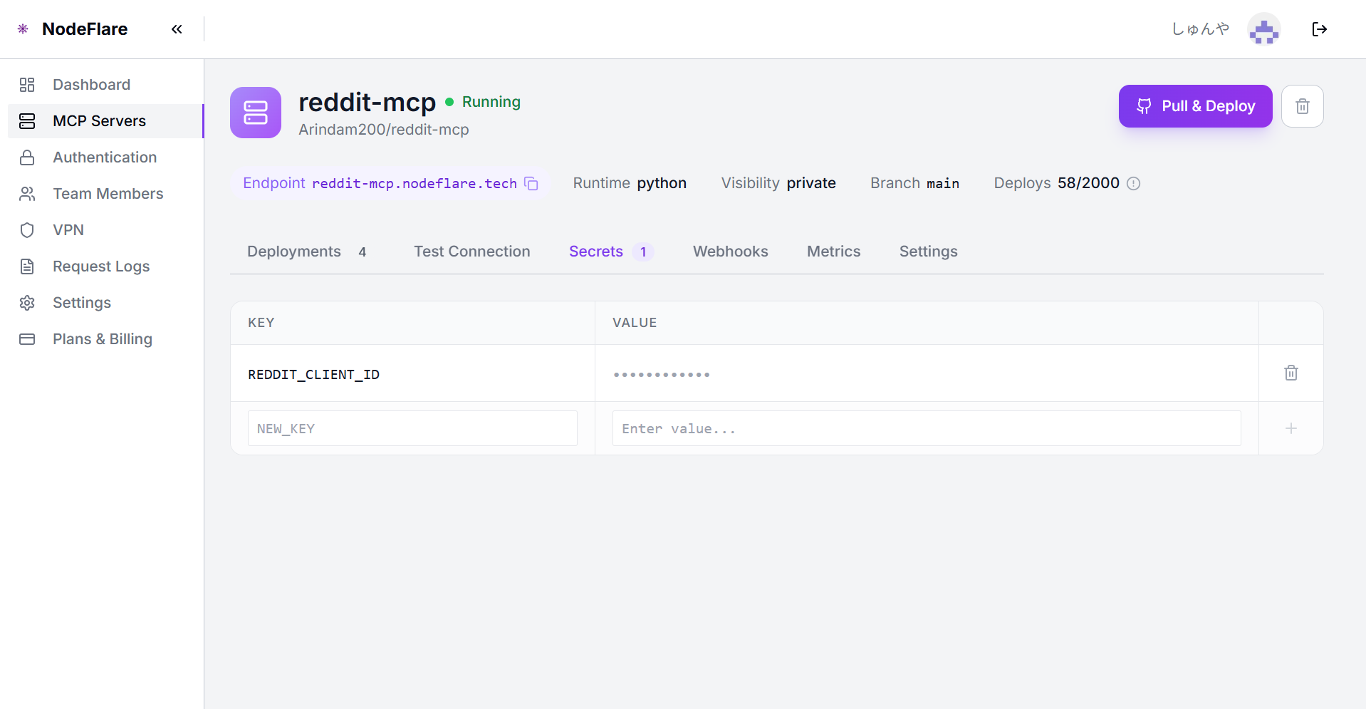 Nodeflare gallery image