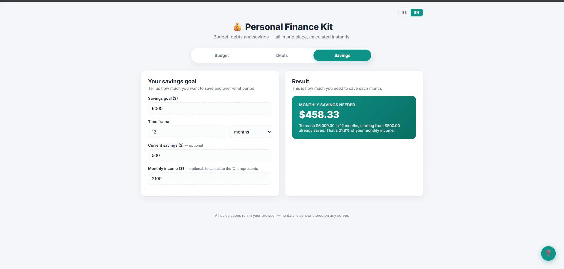 Personal Finance Kit gallery image