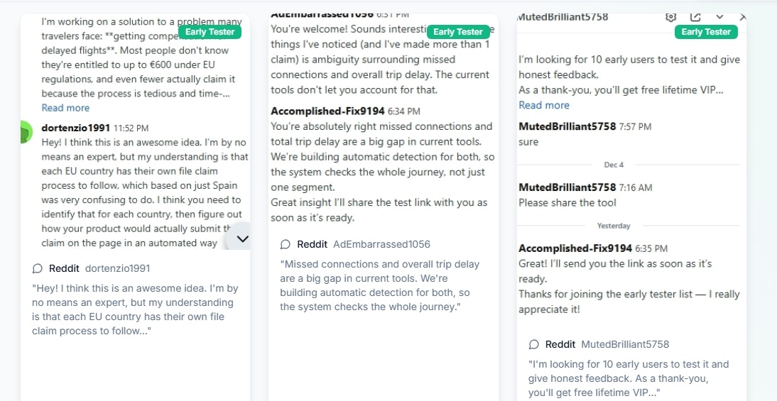 FlightClaim AI - Screenshot 5 showing product features and functionality
