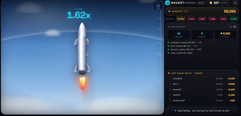Rocket Crash screenshot 2