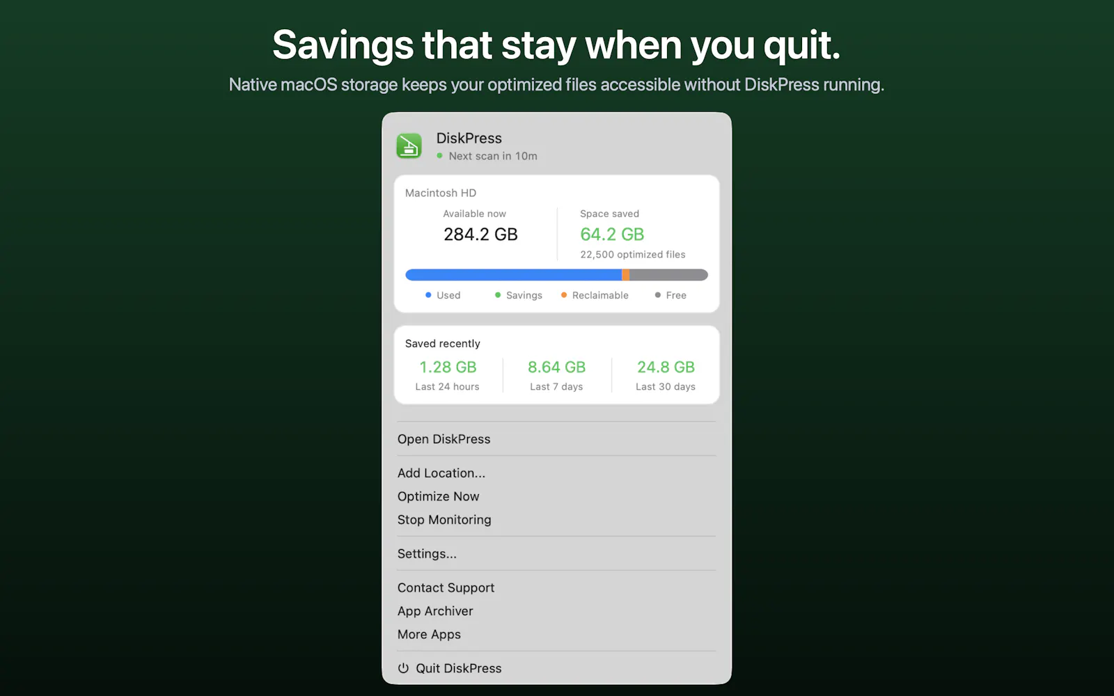 DiskPress screenshot 3