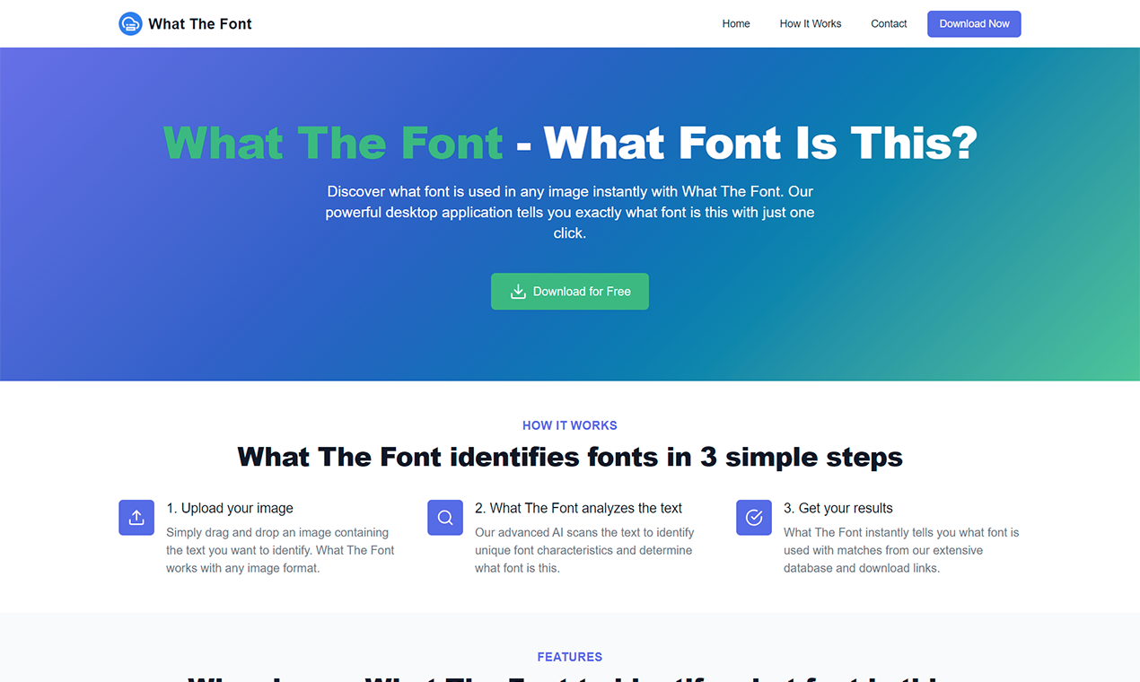 What The Font gallery image