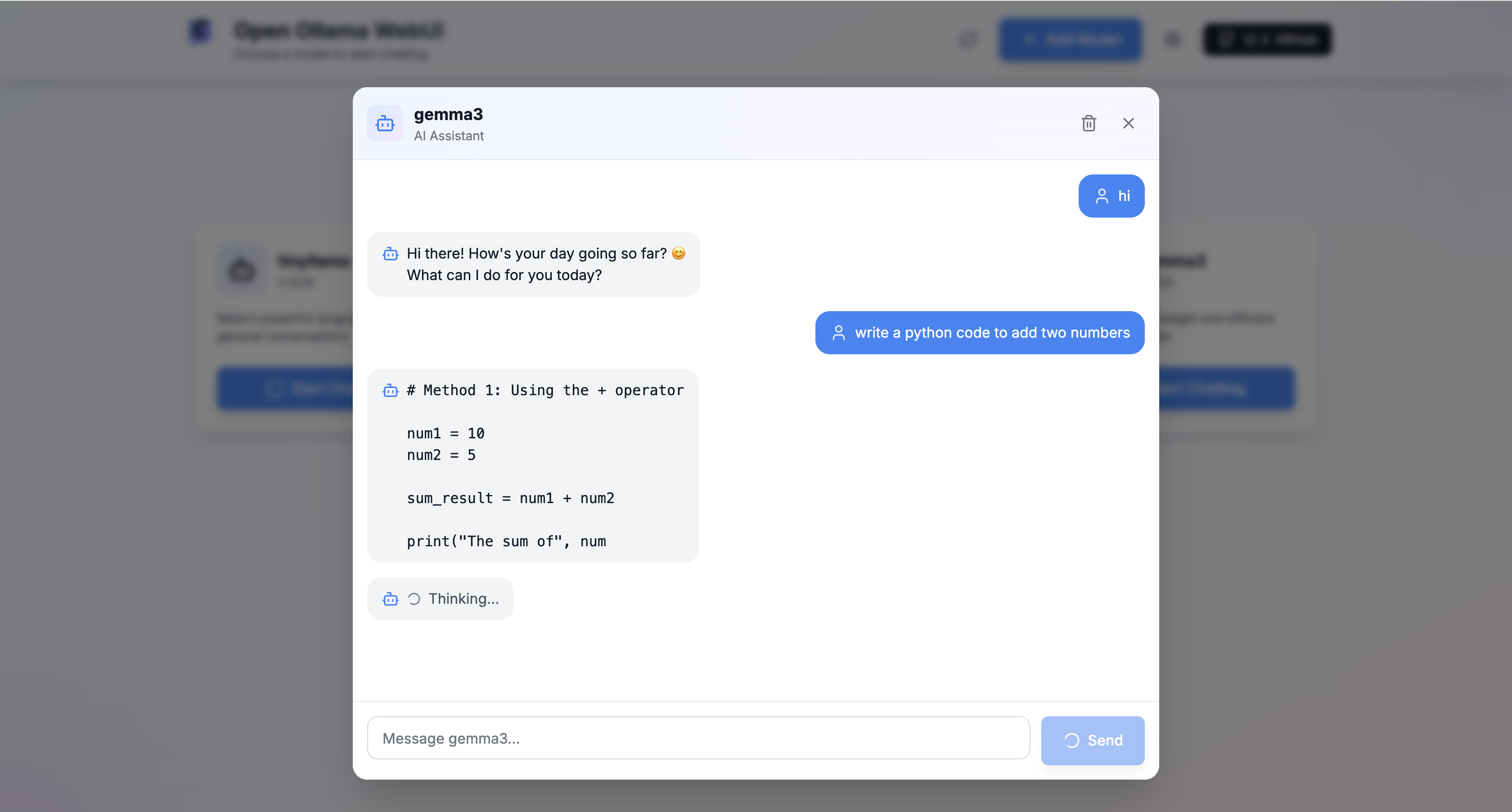 Open-ollama-webui gallery image