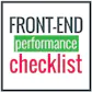 Front-End Performance Checklist