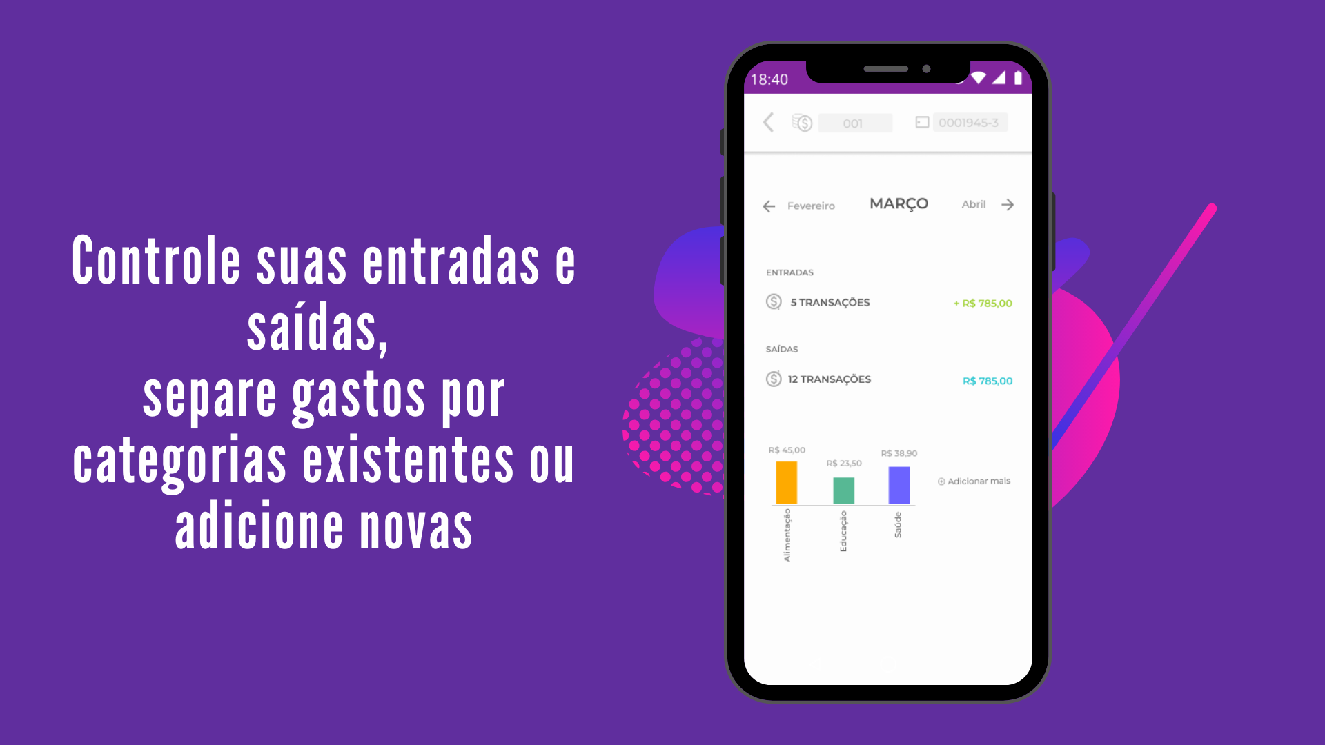 FEATURE "Controle de gastos" gallery image