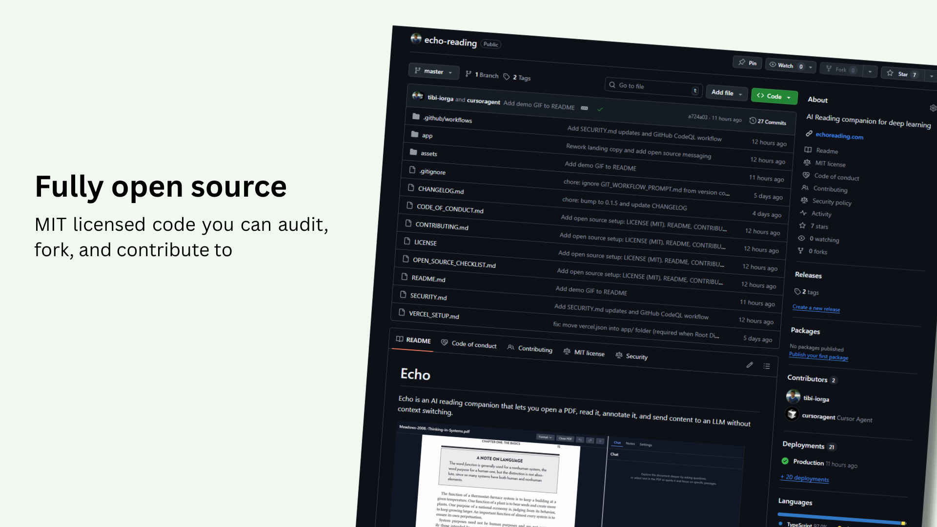 Echo Reading gallery image