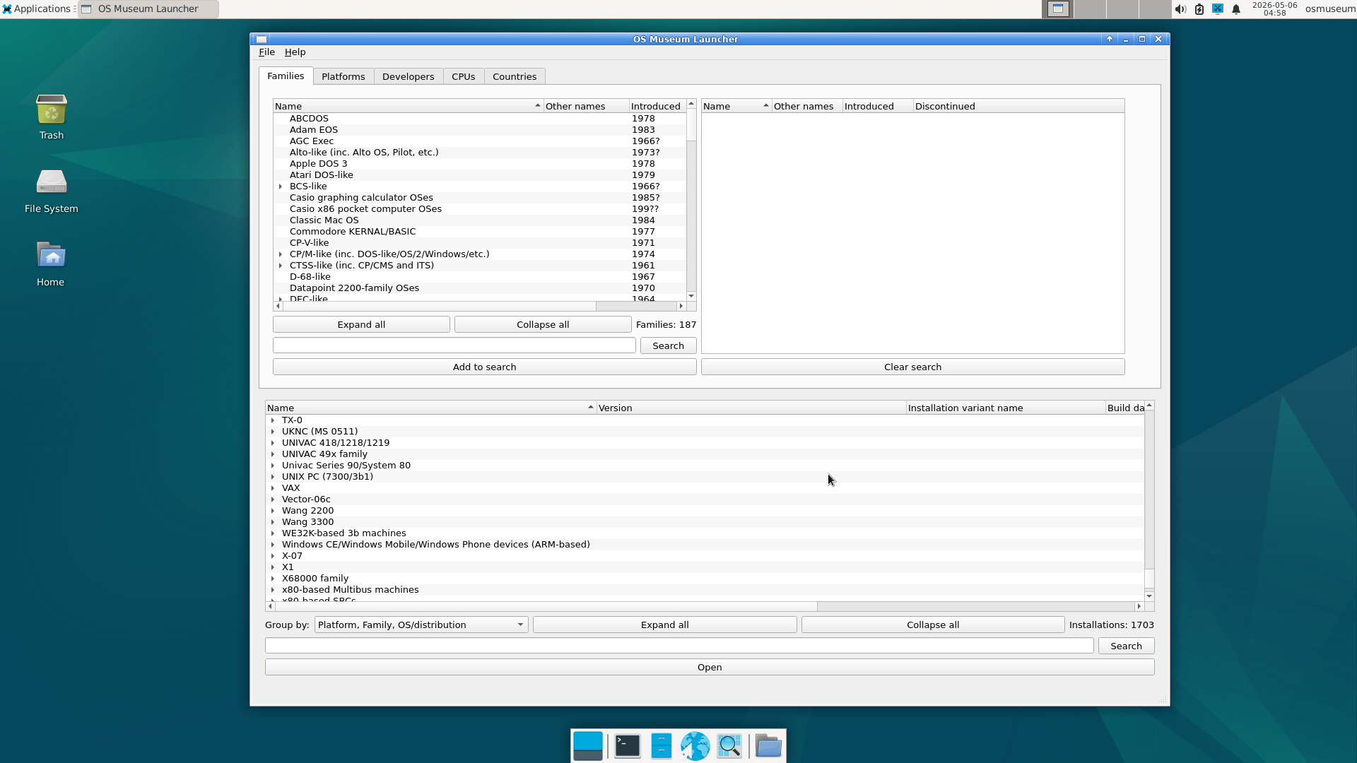 The Virtual OS Museum gallery image