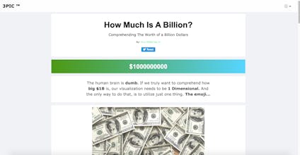 How Big Is A Billion? gallery image