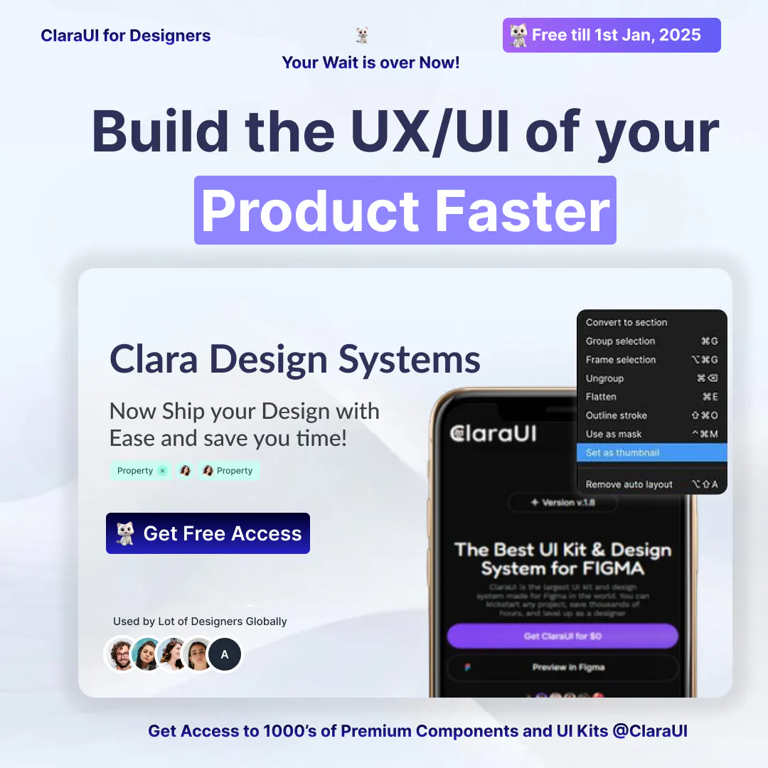 Clara Design System gallery image