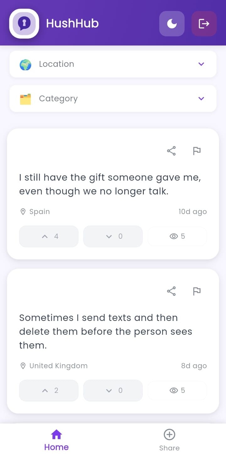 HushHub gallery image