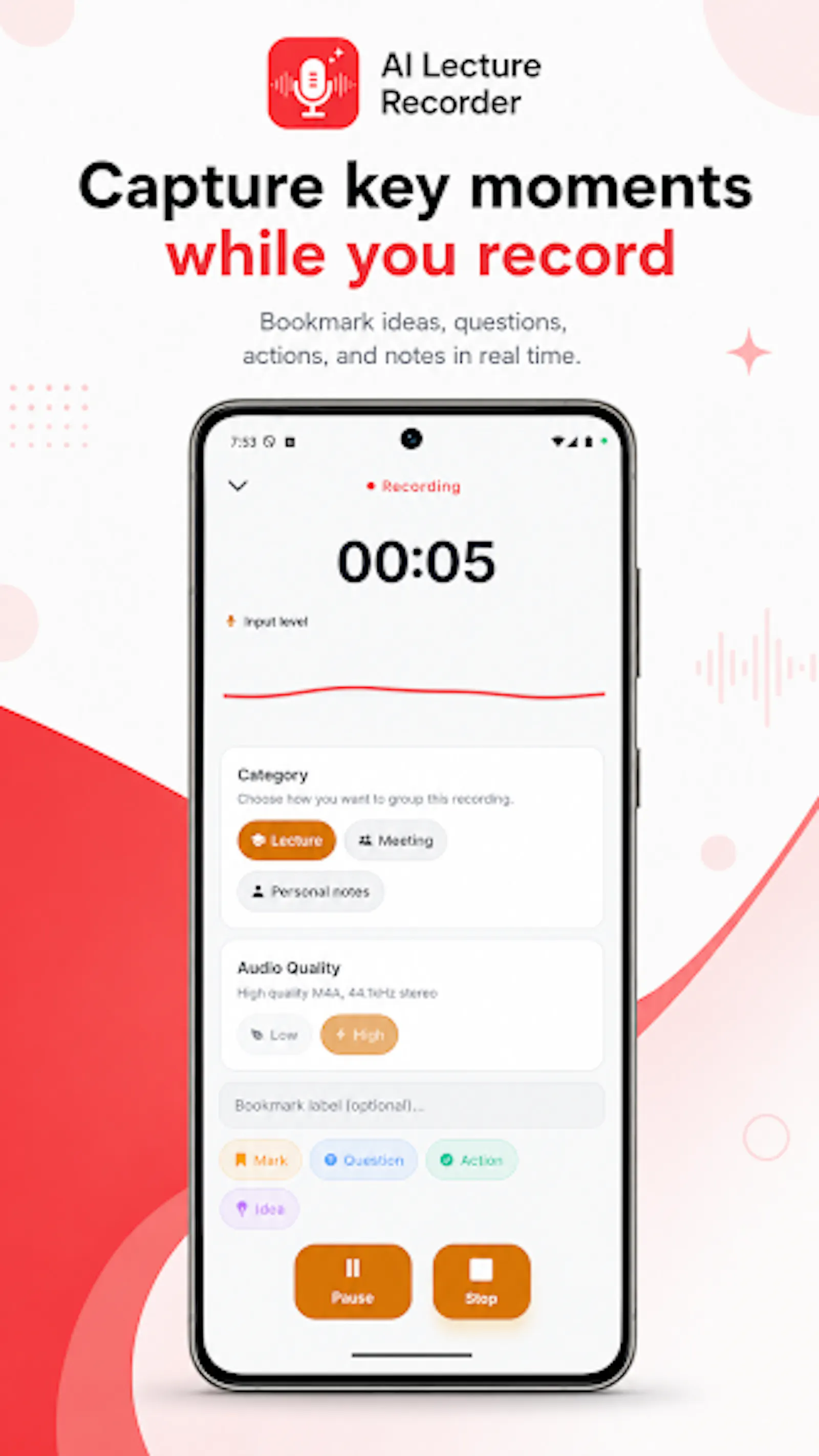 AI Lecture Recorder screenshot 2