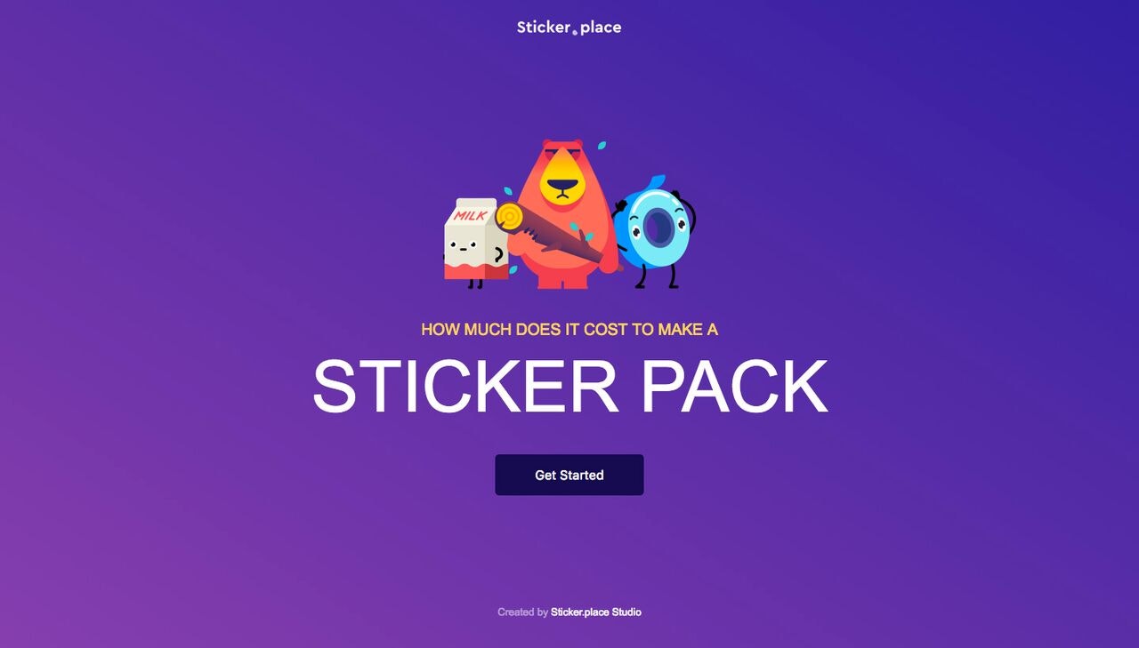 Sticker Pricing Image