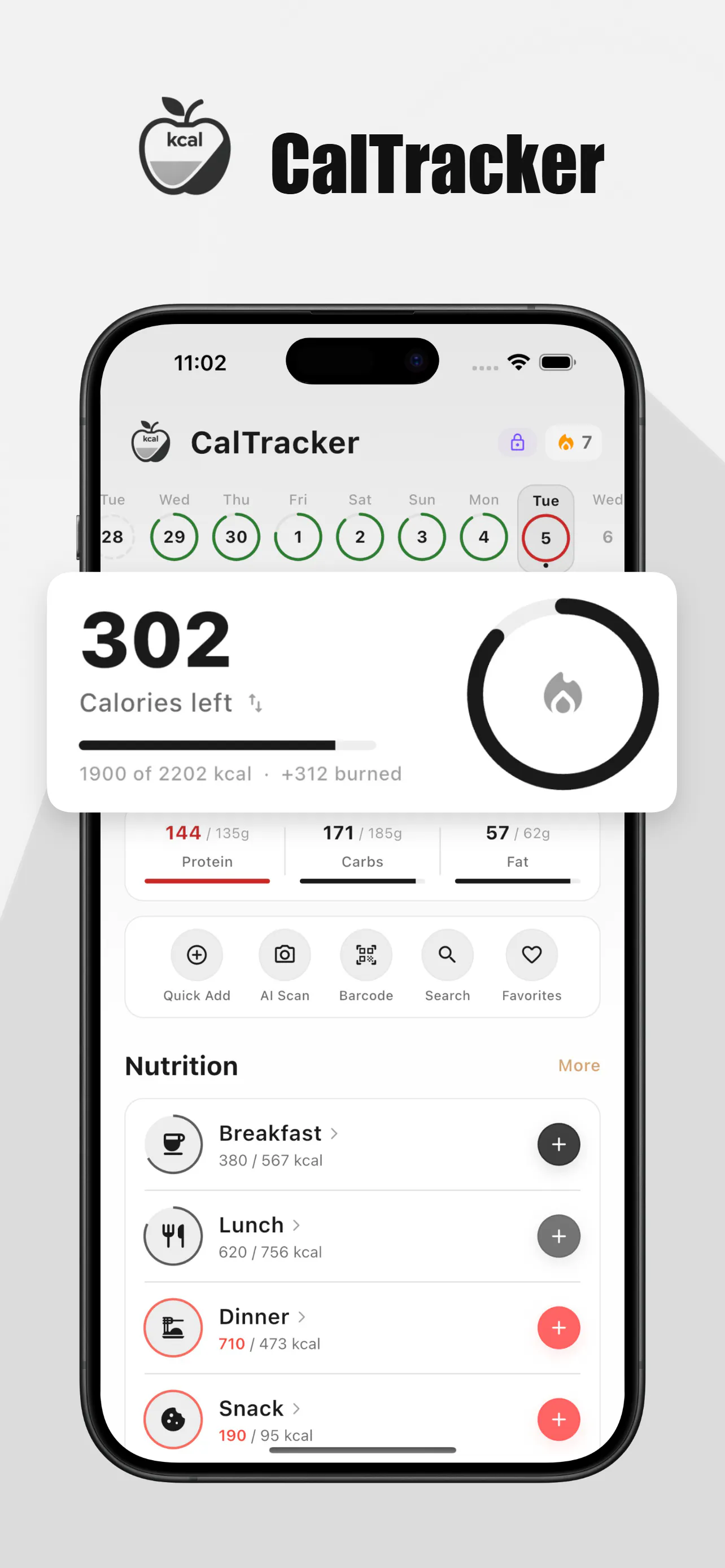 CalTracker gallery image