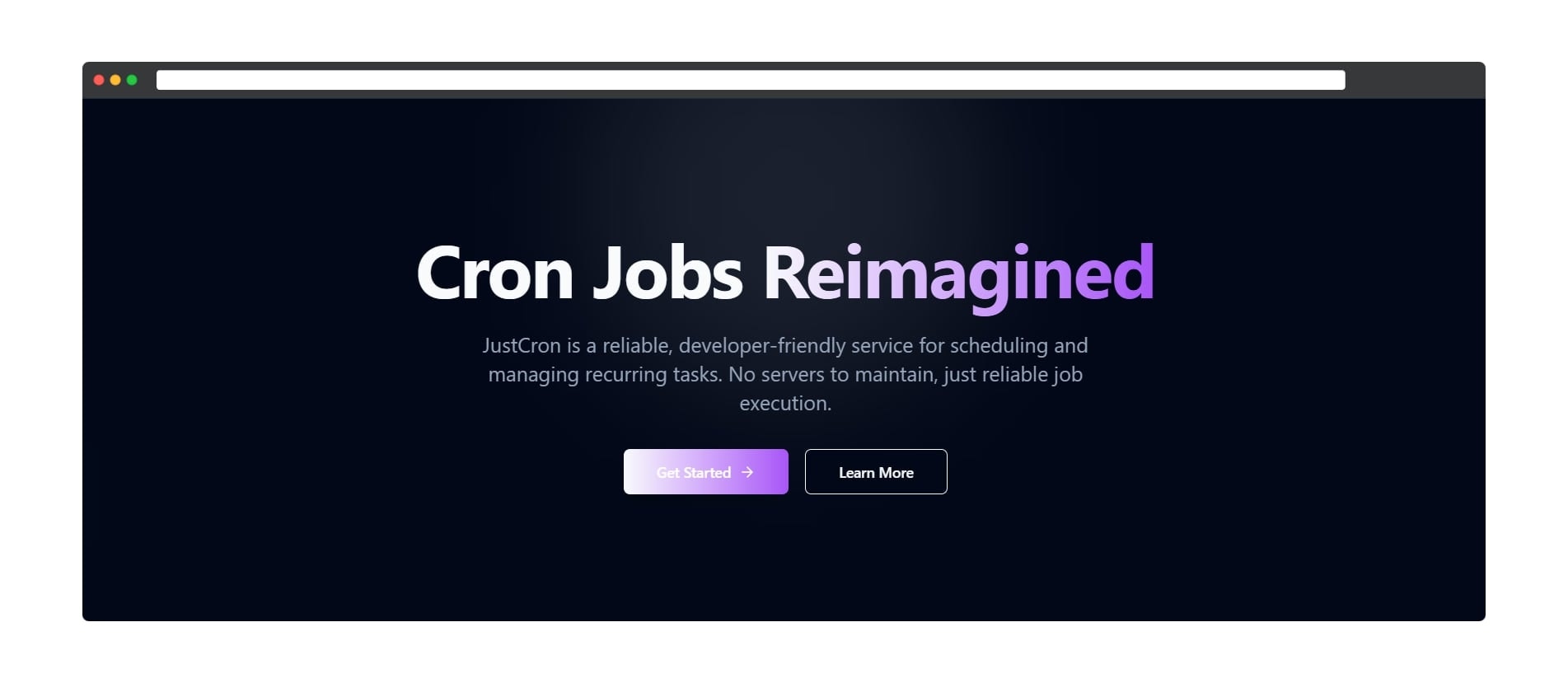 JustCron.me media 1