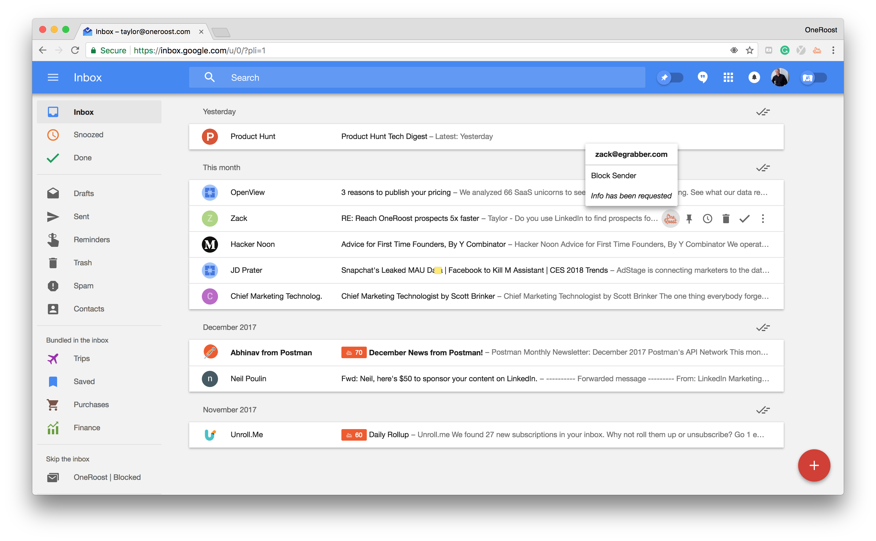 OneRoost gallery image