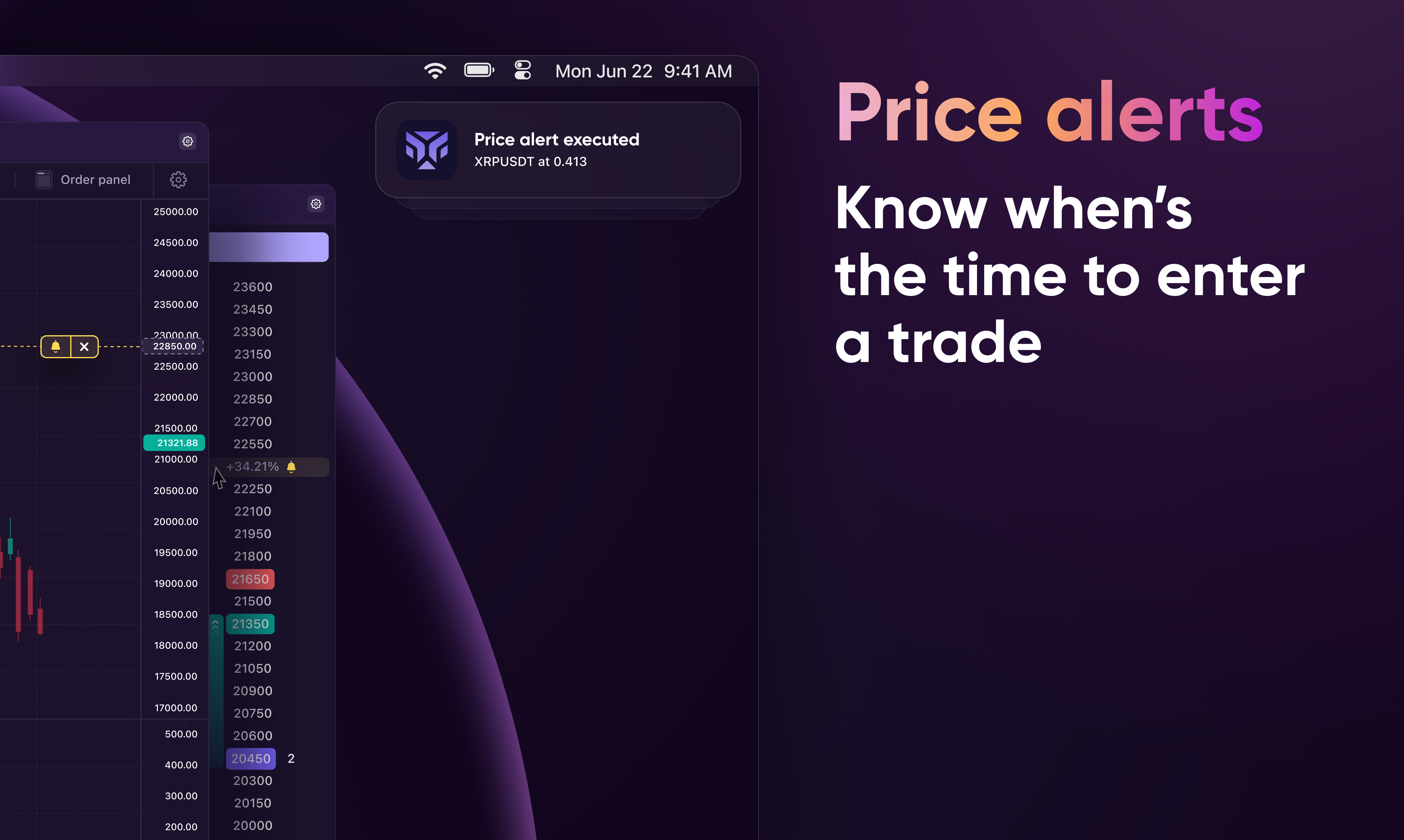 وسائط Tiger.Trade - تحليل الأسواق والأصول التجارية وتقييم النتائج على MacOS 4