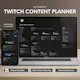 Twitch Content Planner - Notion Template