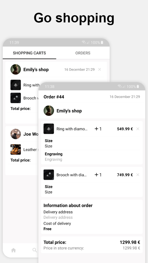Ballwool - social network marketplace gallery image