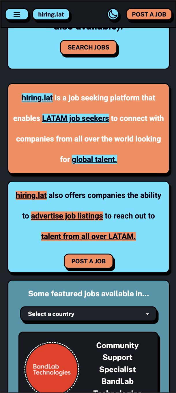 Media hiring.lat - Platform pekerjaan untuk perekrut antarabangsa dan bakat latam 7