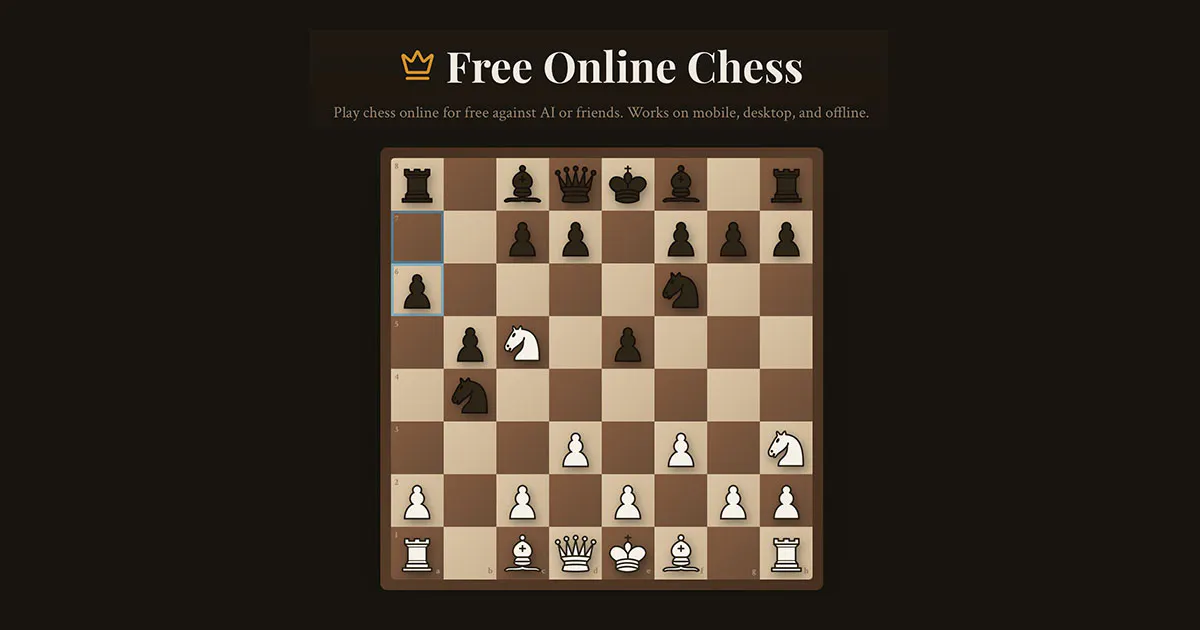 Free Online Chess