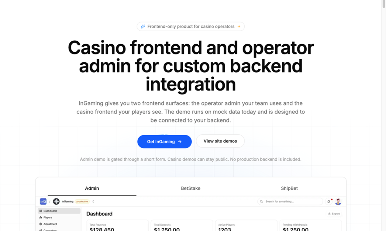 InGaming gallery image
