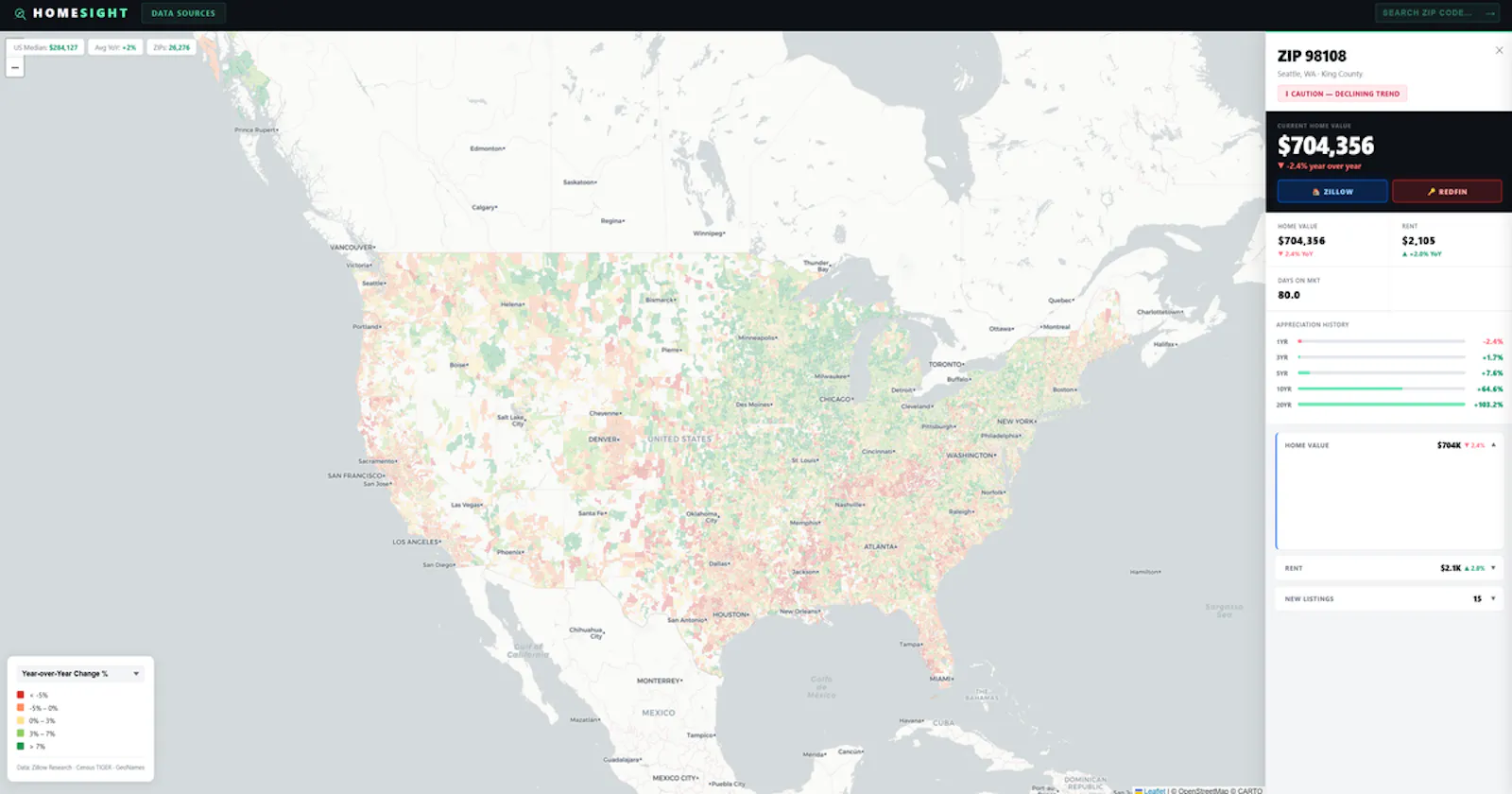 HomeSight screenshot 1