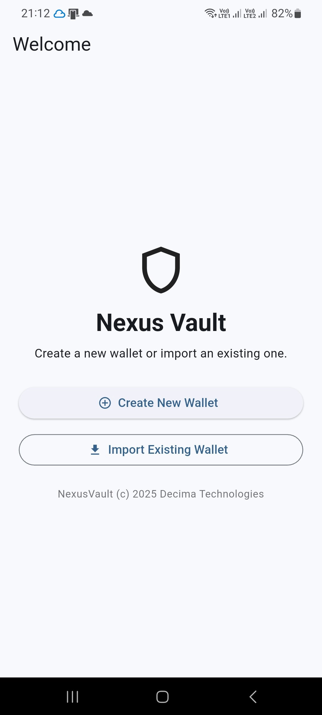 Bóveda nexus - Billetera criptográfica para decima y la moneda del profeta Muhammad - Nobel media 1