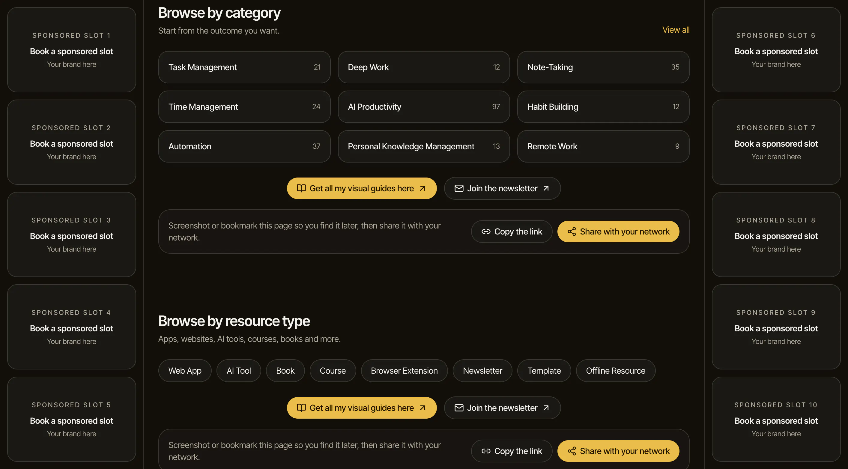 Best Productivity Resources gallery image