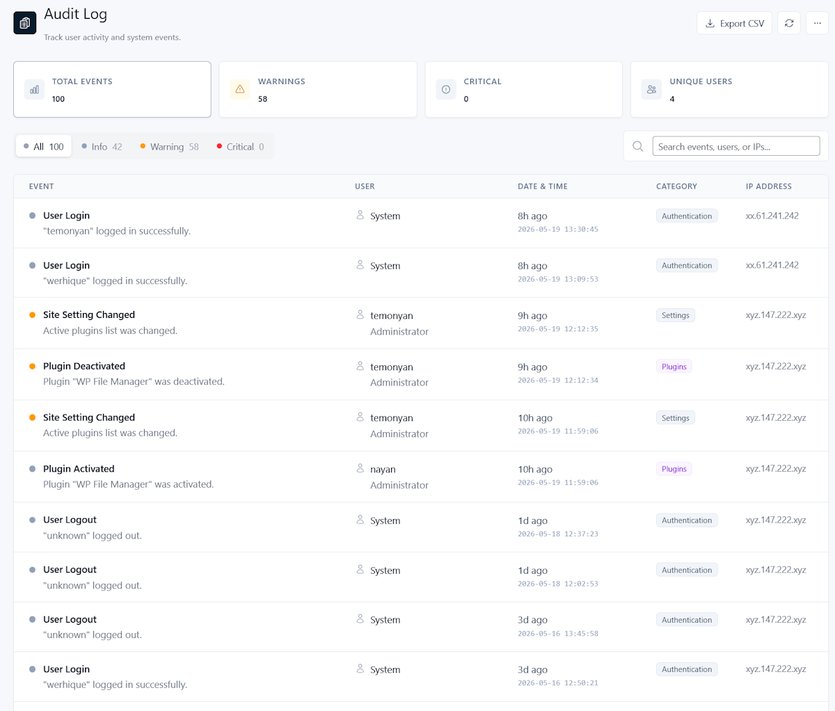 SiteFort – Modern WordPress Security gallery image