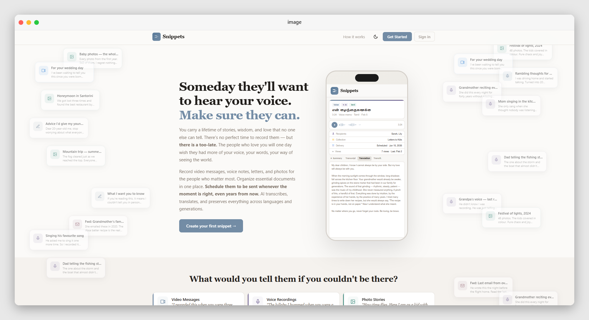 Snippets gallery image