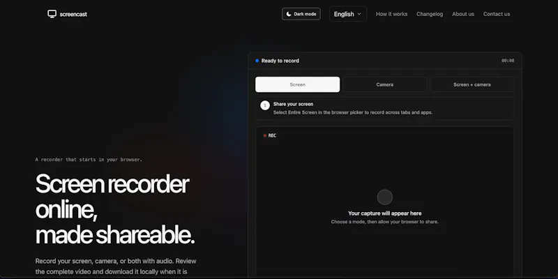 screencast screenshot 1
