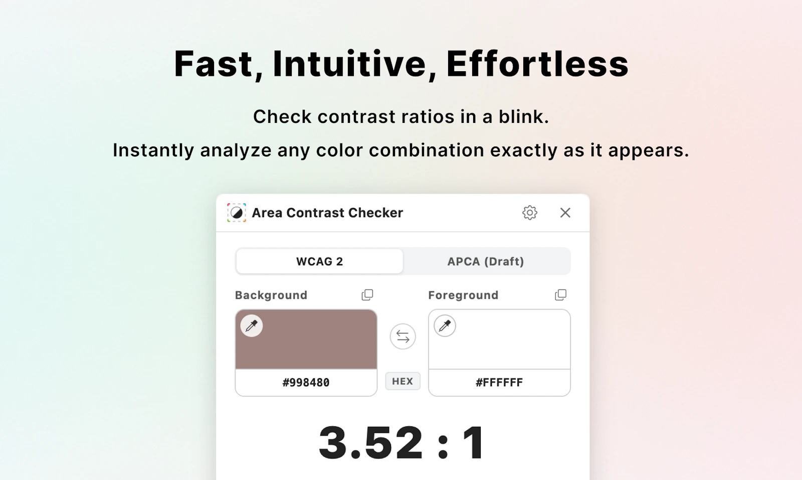 Area Contrast Checker screenshot 3