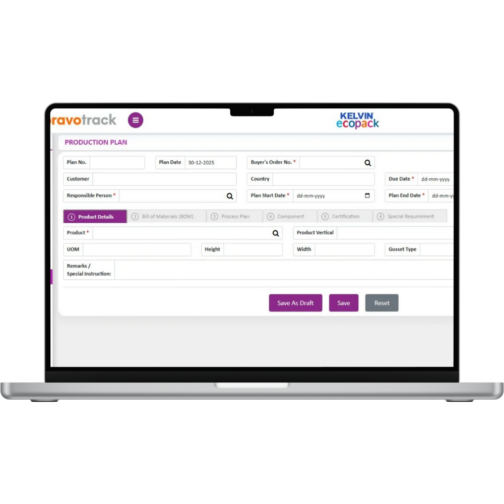 Bravotrack - Screenshot 2 showing product features and functionality